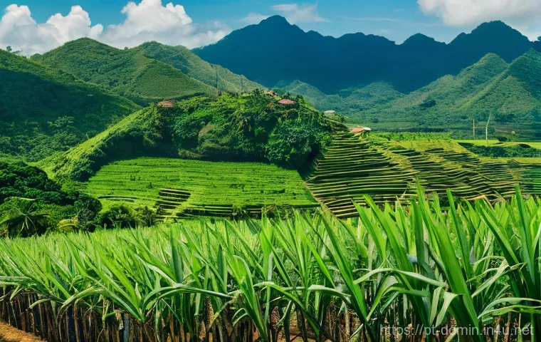 도미니카 연방 독립 과정 - **Prompt 1: Ancient Wai'tukubuli – Harmony with Nature**
    "A serene and majestic landscape depict...