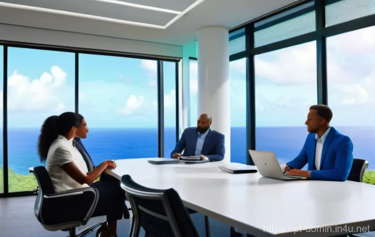 도미니카 연방 법률과 규제 - **Prompt 2: "Nature Isle's Sanctuary"**
    A breathtaking panoramic view of Dominica's untouched na...